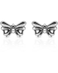 Unaloe - Sterling Bow Earrings – Vintage Elegance And Romantic Femininity – Jewellery For - Lyst