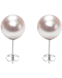 Ora Pearls - Large Pearl Studs Earrings - Lyst