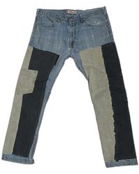 Zasta Studio - Shred Couture Denim F Deconstructive Denim Jeans - Lyst