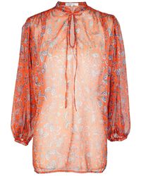 Jennafer Grace - Clara Bishop Sleeve Blouse - Lyst