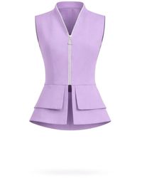 Lumina Eligma - Construct Vest Suit & Pants Ensemble - Lyst