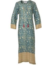 Tiger and the Monkey - Neutrals The Laura Kaftan Dress - Lyst