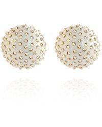 Saule Label - Gaia Mini Jet Earrings - Lyst