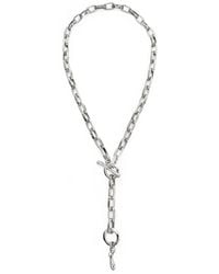 Biko Jewellery - Convertible Chainlink Lariat - Lyst
