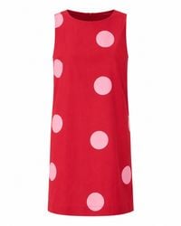Mind Traveler - Macarena Burgundy Dress - Lyst