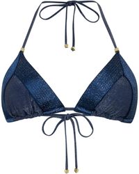 Leyla Maya Ltd - Sevi Triangle Bikini Top - Lyst