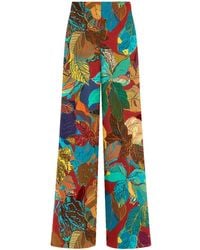 Aloha From Deer - Googoogaga Long Loose Pants - Lyst