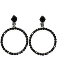 Vickisarge - The Medium Hoop Earrings - Lyst