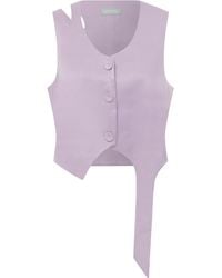 Cansu Xi - Bella Vest - Lyst