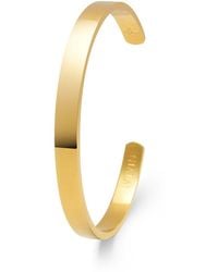 Nialaya - Open Cuff Bangle - Lyst