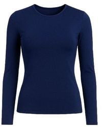 Conquista - Dark Jersey Top - Lyst