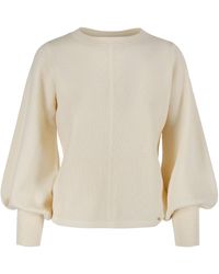 tirillm - Alison Merino Wool Sweater With Puffed Sleeves - Lyst