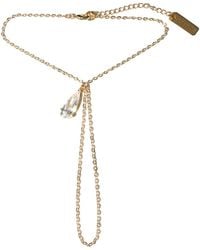 Studio Baloge - Lumina Solitaire Hand Chain - Lyst