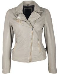 Mauritius - Moto Leather Jacket Sofia - Lyst