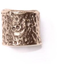 GYUNIA - Enoki Single Ear Cuff Bronze - Lyst