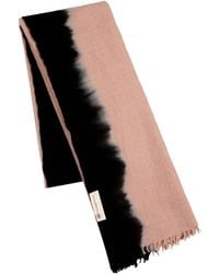 Heritagemoda - Neutrals Handwoven Wool-Silk Scarf – Sand & Ombré Wrap For All Seasons - Lyst