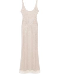 Nocturne - Beaded Embroidered Maxi Dress - Lyst