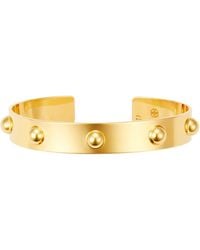Visconti - Fiorella Braccialetto Studded Cuff Bangle - Lyst