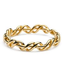 Shabella Nyc - Braided Ring - Lyst