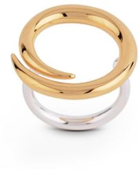 Dinny Hall - Toro Mixed Metal Ring - Lyst