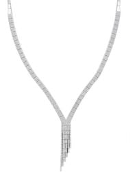 LÁTELITA London - Charleston Statement Art Deco Tennis Necklace - Lyst