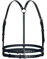 Haute Cuir - Leather Double Belt Harness - Lyst