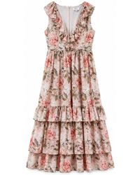 NEVA - Soraya Wedding Guest Maxi Dress - Lyst