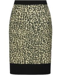 Conquista - Animal Print Skirt - Lyst