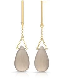 Heather Hawkins Jewelry - Hold On Faceted Gemstone Post Back Cocktail Earrings - Lyst