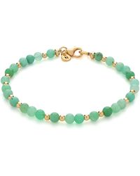 Nellou Jewellery - Jewel Bead May Birthstone Bracelet Plated Sterling - Lyst