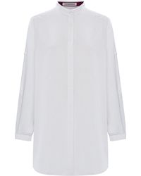 Unexpectedone - Shades Of Shirt Matching Soul Mate Side Slit Slim Trousers Set - Lyst