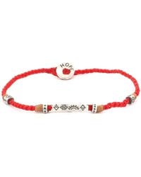 Ebru Jewelry - Sterling Spiritual Symbols Woven Hope Braided Bracelet - Lyst