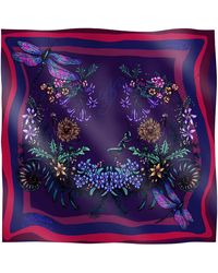 Natalia Petruch - Mountain Flowers Silk Scarf - Lyst