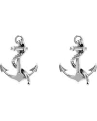 Lee Renee - Anchor Earrings - Lyst