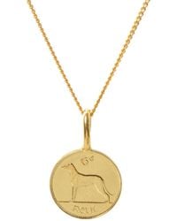 Katie Mullally - Irish 6D Coin Necklace - Lyst