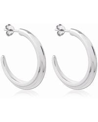 Astor & Orion - Crescent Hoops Large - Lyst