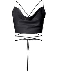 AGGI by HALEWSKI - Lucia Glossy Top - Lyst