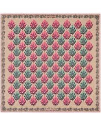 Otway & Orford - 'Motif' Geometric Silk Pocket Square - Lyst