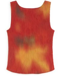 Thinking Mu - Pleated Top Flowers Dora - Lyst