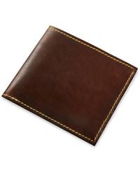 VIDA VIDA - Tan Leather Wallet With Contrast Stitch - Lyst