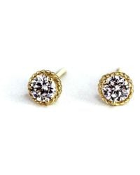 VicStoneNYC Fine Jewelry - Antique Lab Diamond Stud Earrings - Lyst
