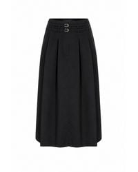 Exquise - Evelynn Midi Skirt - Lyst
