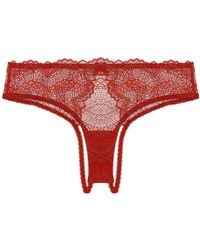 Journelle - Natalia Ouvert Scarlet - Lyst