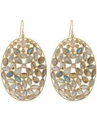 Opium Jewels - Carpet Oval Jali Drops - Lyst