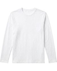 Brodie Cashmere - Long Sleeve Crew Neck - Lyst