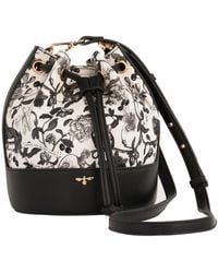 Fable England - Fable Tree Of Life Black Bucket Bag - Lyst