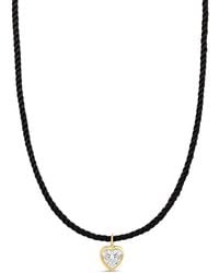 SHYMI - Cord Necklace With Fancy Shape - Lyst