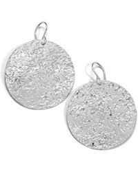 Heather Hawkins Jewelry - Large Hand Hammered Disc Earrings - Lyst