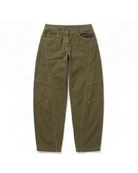 Komodo - Amelia Organic Cotton Barel Leg Trouser - Lyst