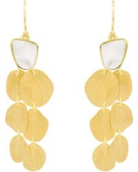 Marcia Moran - Heather Gemstone Chandelier Earrings - Lyst